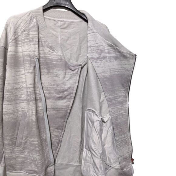 LULULEMON Mula Bundle Wrap Jacket Silver Spoon 8 - Picture 3 of 8